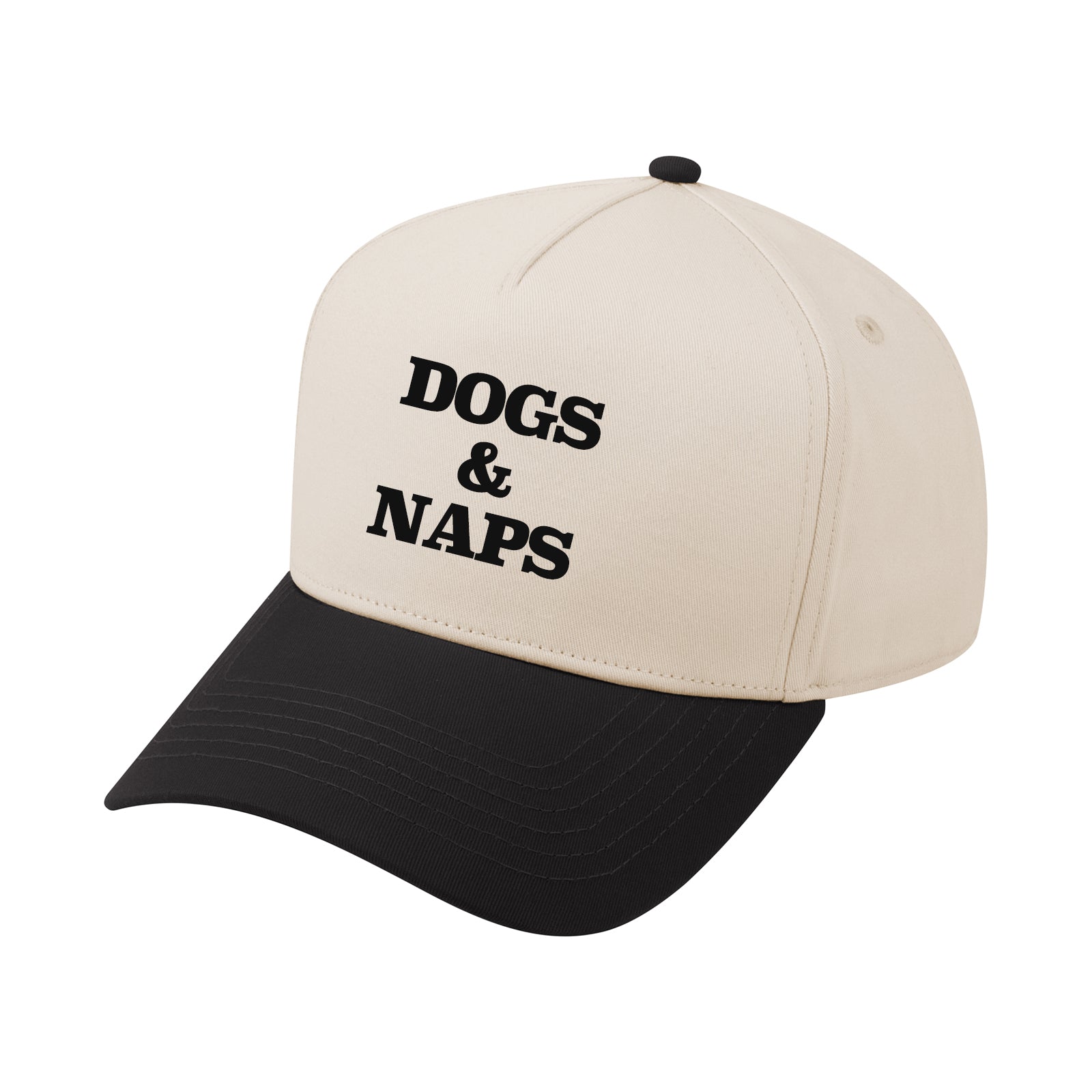 Dogs & Naps Baseball Cap