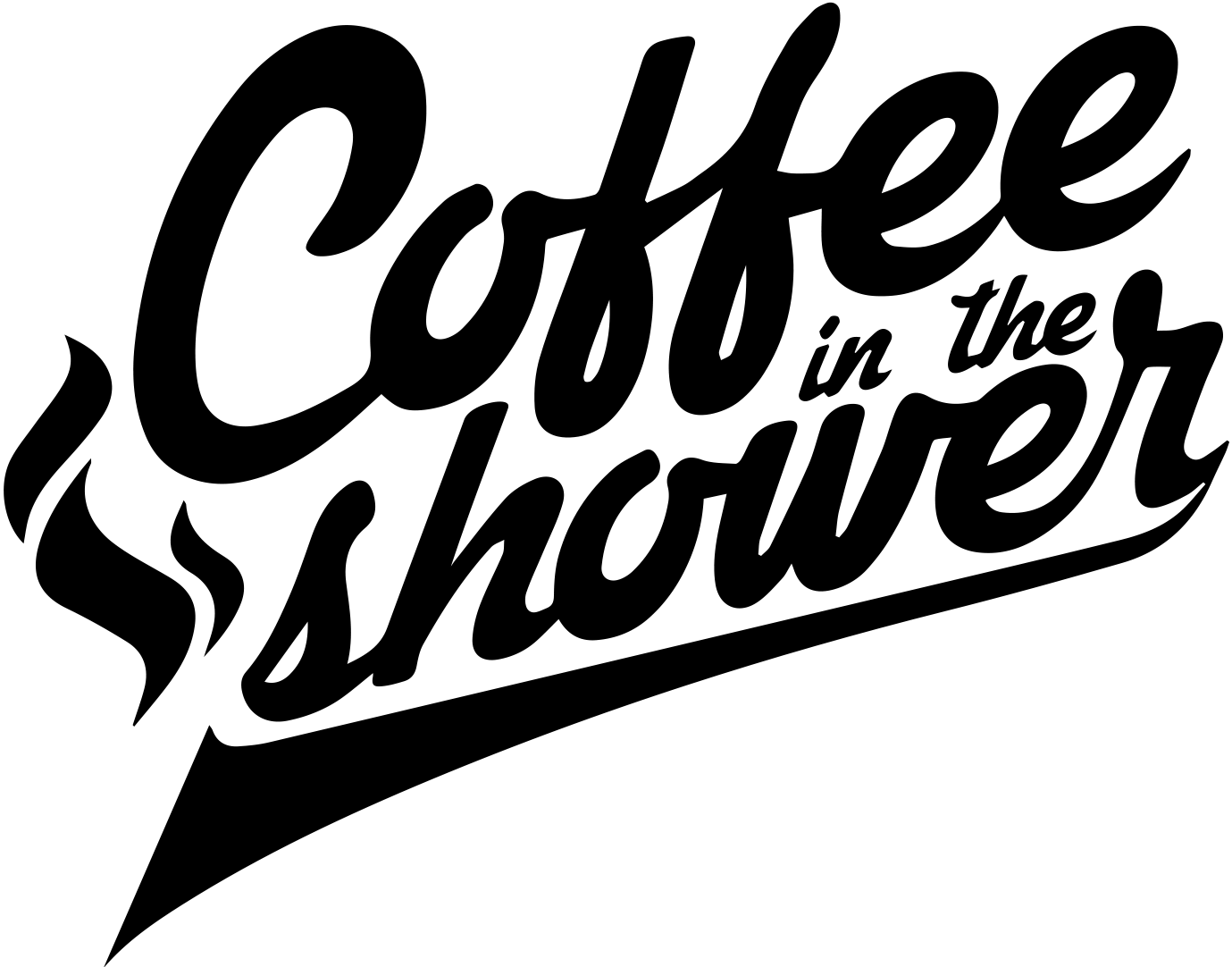 Coffee in the Shower